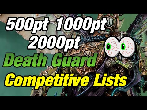 18.1 | My lists | How to play Death Guard (9th Edition)