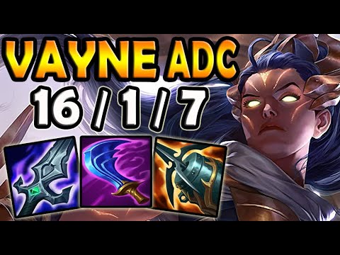 Vayne vs Kaisa ADC - EUW Challenger Patch 11.17 ✅