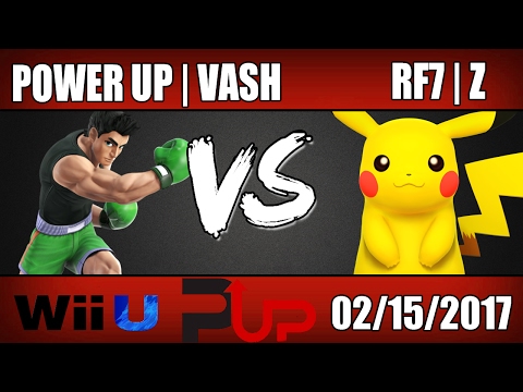 PowerUp | Vash (Little Mac) vs RF7 | Z (Pikachu) - SOS