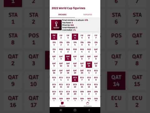 2022 World Cup Stickers