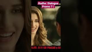 Radhe: Dialogue Promo 7 | Salman Khan | Disha Patani |  #shorts #salman #salmankhan #short