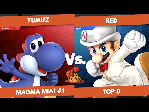 Yumuz(Yoshi) vs Red(Mario) - TOP 8 LOSERS - MAGMA MIA! #1