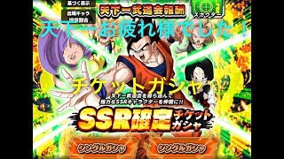 【ドッカンバトル】皆さん天下一お疲れ様でした！ チケットガシャいっぱい回します！