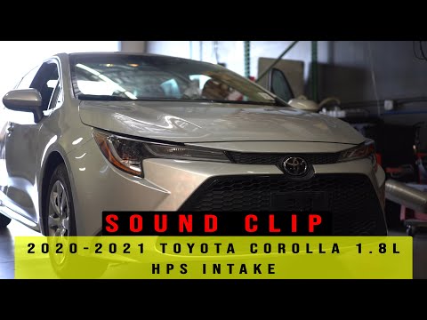 2020-2022 TOYOTA COROLLA 1.8L HPS INTAKE SOUND CLIPS