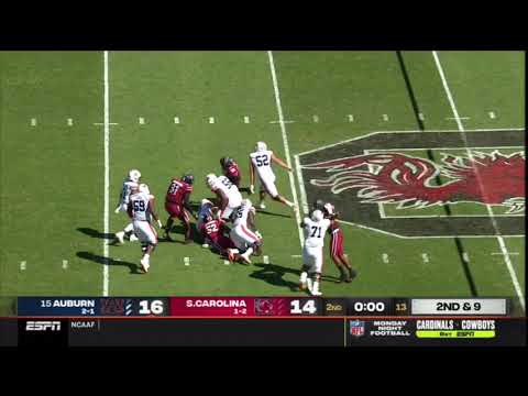 2020 USC vs Auburn - JJ Enagbare Sack