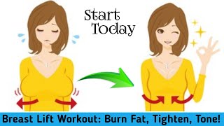 Breast Lift Workout 🔥 Burn Fat, Tighten, Tone! 🔥Home Workout By Fitness Guide