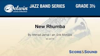 New Rhumba, arr. Erik Morales – Score & Sound
