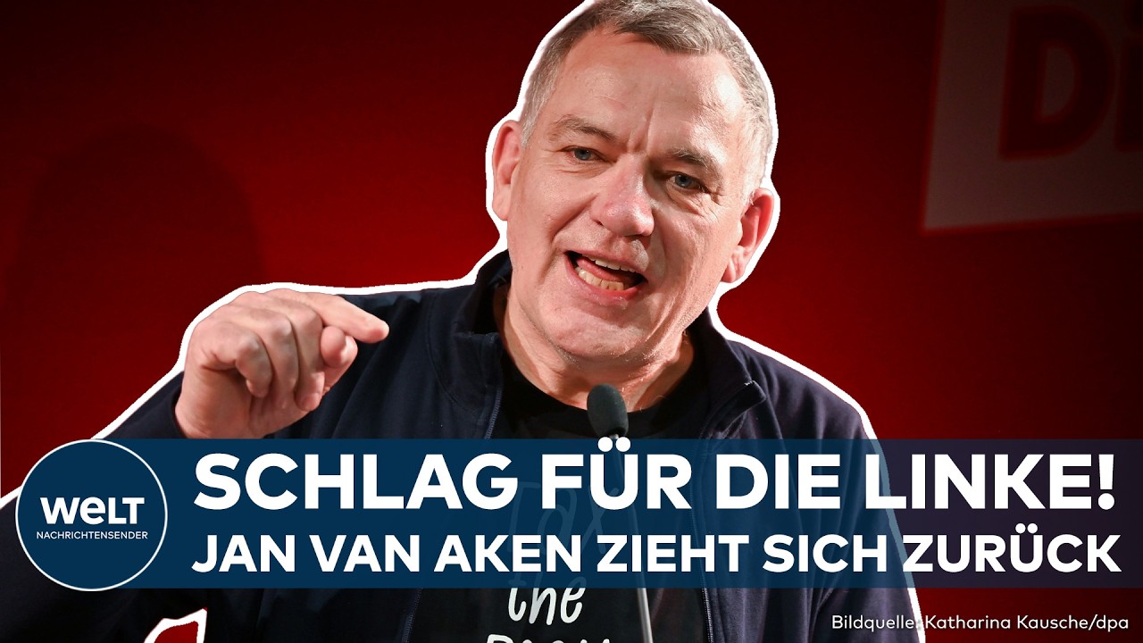 DIE LINKE: Gesundheit geht vor! Parteichef Jan van Aken zieht sich zurück!