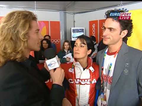 Marie-France Dubreuil & Patrice Lauzon Olympics 2006 Accident/Fall Interview