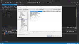 LNK2019 Unresolved  External Symbol __imp_glClear@4 Error | Visual Studio 2019