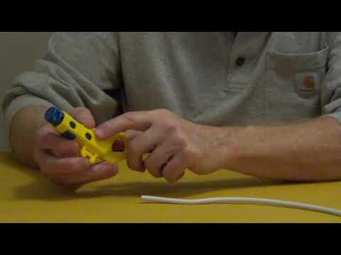 Coax Cable Stripping Tool - Ethernet Cable Stripping Tool