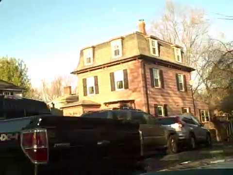 Our old house in West Roxbury, Boston's western neighborhood.