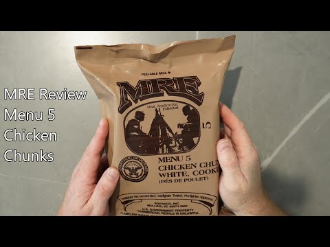 U.S MRE Ration - Menu 5 - Chicken Chunks