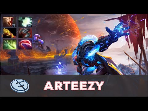ARTEEZY - ARC WARDEN DOTA 2 7.23 SAFELANE GAMEPLAY BUILD | DOTA 2 PRO PLAYER GAMEPLAY