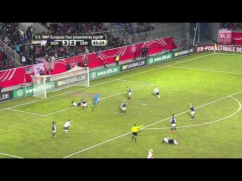 WNT vs. Germany: Anja Mittag  Goal - April 5, 2013
