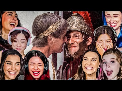 TOP FEMALE "FUNNY BIGGUS DICKUS" Reactions! Monty Python Life of Brian Movie Reaction
