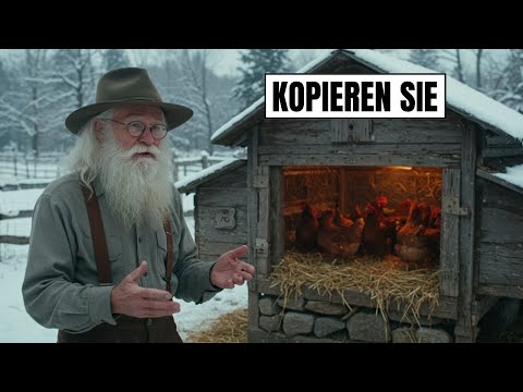 Amish winter trick: How to keep chickens warm even without electricity!