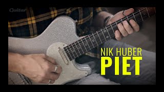 Video thumbnail for The Nik Huber Piet is a boutique blend of offset, Telecaster and LP Junior influences | Guitar.com by Guitar