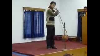 preview picture of video 'Santipur B.Ed College Student , Ashis plays Flute.'