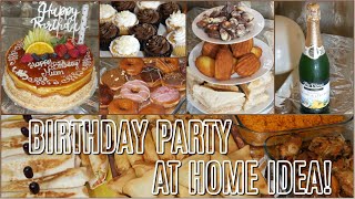 Birthday Party at home Idea! | Decoration & Food