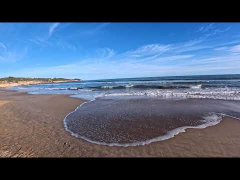 Playa del Faro de Sant Cristòfol - Vilanova i La Geltrú - Garraf - Barcelona - Enero 2026