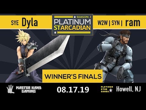 Platinum Starcadian S3 - SYE | Dyla (Bowser, Cloud) vs. W2W | SYN | ram (Snake) - W Finals