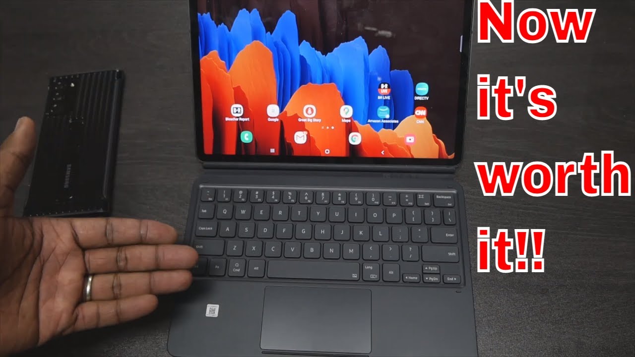 Unboxing and Initial impressions Of Tab S7 Keyboard Cover