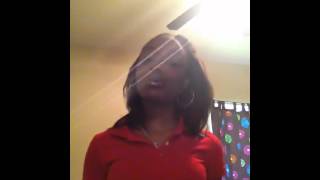Me singing Tiffany Evans song cry