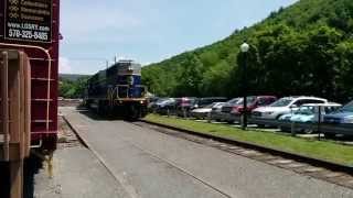 preview picture of video 'Lehigh Gorge Scenic Railway in Jim Thorpe, Pennsylvania'
