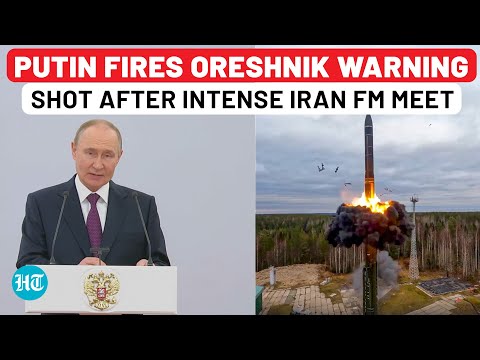 Speech in English: Putin Plays Oreshnik Card Just Hours After Meeting Iran FM, 'Says Russia Will...'