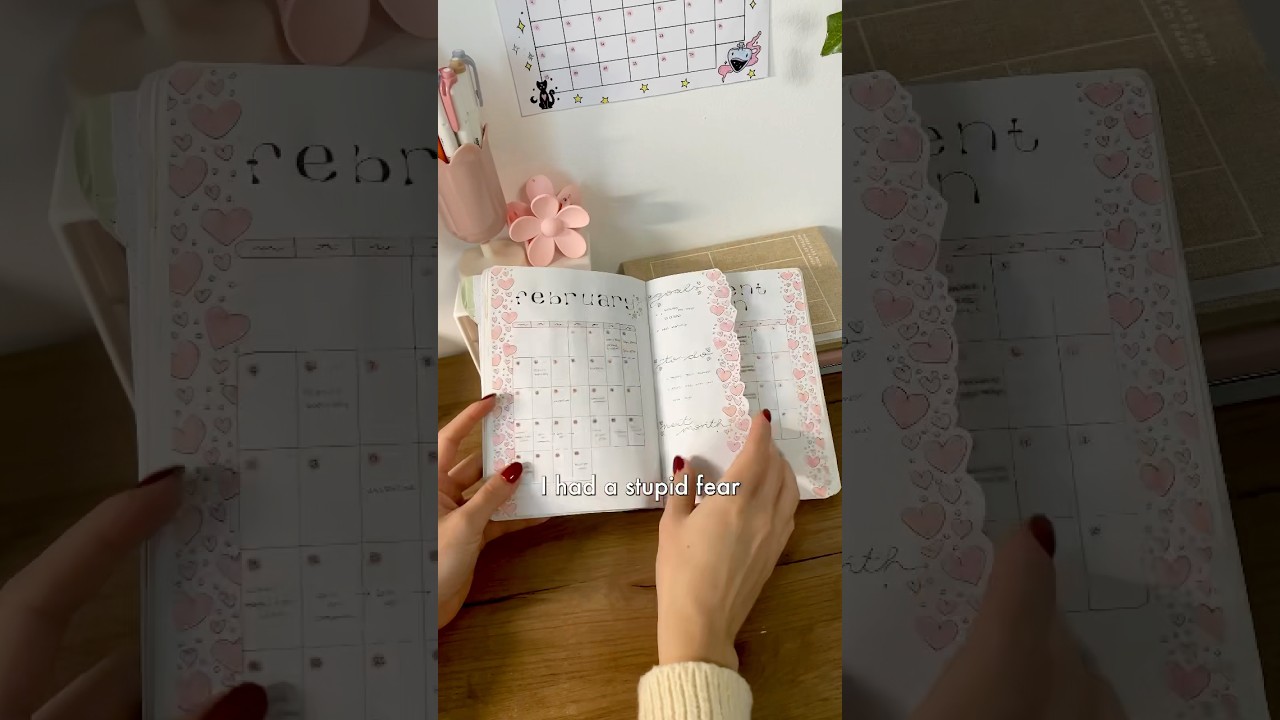 My favorite journal hack 💫 #journal #planner #bulletjournal #bujo #journaling