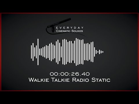 Walkie Talkie Radio Static | HQ Sound Effects