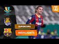 WEDSTRIJD EINDIGT IN PENALTIES! ? | Real Sociedad vs Barcelona | De Supercopa 2020/21 | Samenvatting