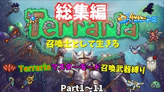【テラリア/総集編】マスターモードで召喚士として生きる【ゆっくり実況】Part1~11
