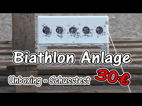 Luftgewehr Biathlon Anlage Unboxing | Test | HD+ | German/Deutsch