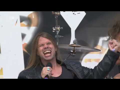 H.E.A.T - Back To The Rhythm, German TV-Show, ZDF-Fernsehgarten 28.8.2022