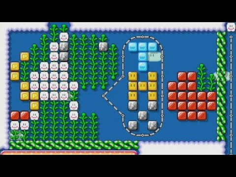 Super Mario Maker 2 - Yoshi Speed run Simulation