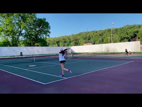 Liubov Kryshchuk - College tennis recruiting video (class of 2024)