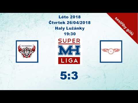 MH Superliga (Léto 2018) Los Bomberos vs. Red Wheels 5:3 - sestřih gólů