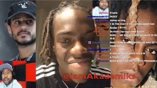 Yung Bans explains what happened with him and Russ (Akademiks Exclusive)