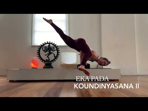 Yoga with Kat Arm Balance Tutorial: Koundinyasana II - Astavakrasana transition