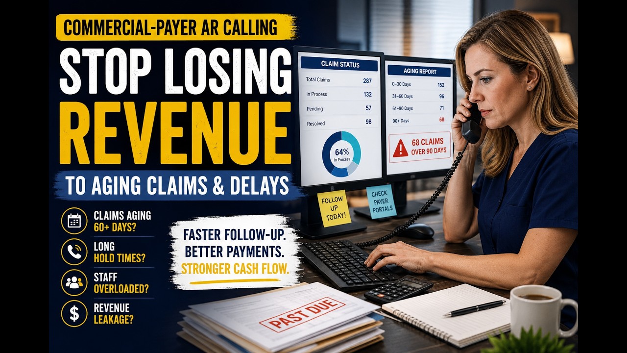 How Commercial-Payer AR Calling (Aetna, Cigna, UHC, BCBS) works