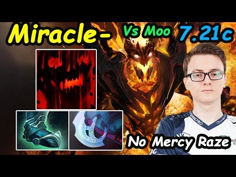 Miracle - [Shadow Fiend]  No Mercy Raze Guardian Greaves Build Dota 2 7.21c pro Gameplay
