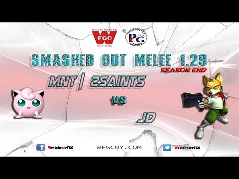 Smashed Out Melee V1.29 - MnT | 2Saint Vs. JD - Winners Semi-Finals