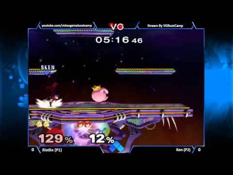 Evo 2K13 - Ristlin (Jiggly Puff) Vs Ken (Marth) SSBM Singles Pools - Super Smash Bros Melee