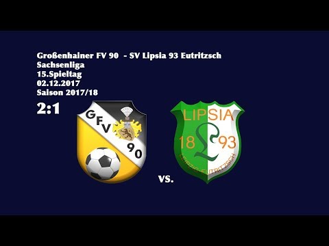 15.Spieltag / Sachsenliga - (2017/18) / Großenhainer FV - SV Lipsia 93 Eutritzsch  2:1