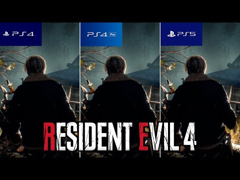 Resident Evil 4 (PS4 Vs. PS4 pro Vs. PS5) Comparación Gráfica & FPS