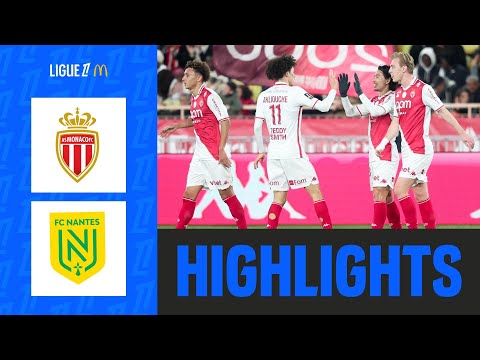 AS MONACO - FC NANTES (7-1) - Week 22 - Ligue 1 McDonald's 24/25