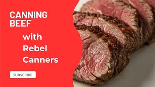 Home canning beef