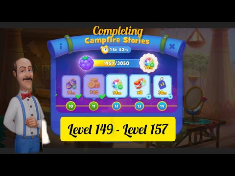 Gardenscapes - All Puzzles - Gameplay PART - 31